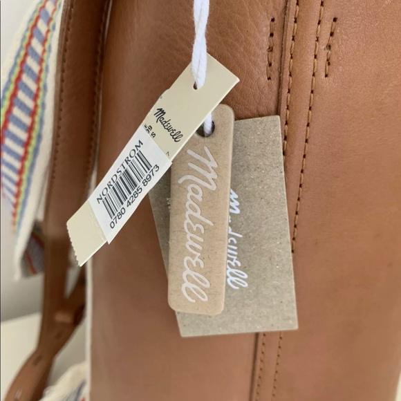 Madewell Medium Transport Tote: Woven Handle - Picture 7 of 10